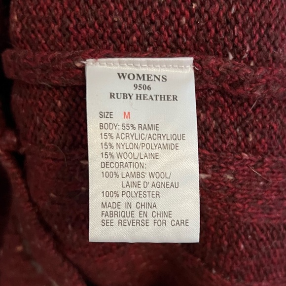 Woolrich Vintage Quarter Zip Sweatshirt Sweater Size M - Picture 6 of 6